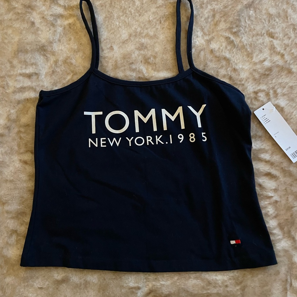 Tommy Hilfiger Navy Blue Tank Top